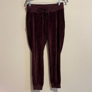 lululemon athletica Burgundy Track Pants